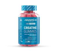 Novomins Creatine 5000mg Strawberry Flavoured Sugar Free 90 Gummies