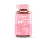 Fertility Supplements for Women - Folic Acid, Inositol, Vitamin D, C, E, CoQ10-25 Prenatal Vitamins - Vegan & Gluten Free Conception Vitamins for Women - 60 Fertility Gummies - Novomins