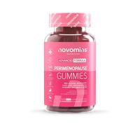 Perimenopause Gummies - Perimenopause Supplements with Red Clover, Sage Leaf, Zinc, Ashwagandha - Sugar-Free - Vegan - Peri & Menopause Supplements - Hormone Balance for Women - 60 Gummies - Novomins
