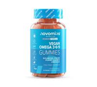 Novomins Vegan Omega 3-6-9 Orange Flavoured 60 Gummies