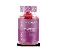 Vitamin B12 Gummies - Vegan - High Strength - 1 Month Supply - Vitamin B12 1000 MCG - Enriched with Vitamin C, B1, B2, B6, Biotin - Gummies Made by Novomins
