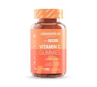 Vitamin C Gummies - 1 Month Supply - 250mg High Strength with Zinc, Bioflavonoids, Rose Hip & Elderberry for Immune System Support - Alternative to Vitamin C Tablets - 60 Gummies - Novomins