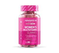 Multivitamin Gummies for Women - Marine Collagen, Hyaluronic Acid, Folic Acid - 23 Vitamins, Minerals & Probiotics for Women - Vitamin D, A, C, B, Biotin & Zinc - 60 Vitamin Gummies - Vegan - Novomins