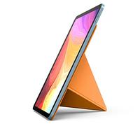NOVOO Tablet Stand - Adjustable, Portable, Foldable - Compatible with 10" and Above iPad Pro, MatePad, Galaxy Tab, Surface Go - Orange