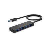 NOVOO USB C Hub, 4 Ports USB 2.0 SD Data Splitter, Simple and Practical Port USB Adapter for PS5/Mac Pro/Macbook Air/Dell XPS/Notebook PC/Flash Drive/Mobile HDD and More