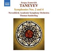 Novosibirsk Academic So - Taneyev: Symphony No. 2 In B Flat/ Symphony No. 4 In C Minor