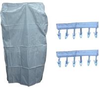 Novostyl 2/3 / 4 Tier Heated Clothes Airer Cover, 3 Tier COVER ONLY With Zip And Pegs, Improves The Performance Of Your Heated Airer, Speeds Up Drying Time, Keeps Heat Contained