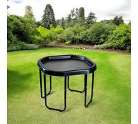 Novostyl Black Mixing Tuff Play Spot Tray 70cm Diameter & Height Adjustable Stand - For Fun Tuff & Messy Sand, Water Spot & Glitter Play.