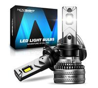 NOVSIGHT H7 LED Headlight Bulbs, 45,000LM, 200W, 6500K Brighter, 2 Pack