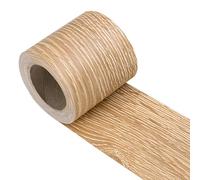 Novstuf 5cm x 10m Woodgrain Duct Tape - Brown, Waterproof, Self-Adhesive, Wood Repair & Restoration Tape