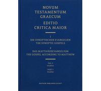 Novum Testamentum Graecum Editio Critica Maior, (ECM) I.1/3 : The Gospel According to Matthew, Studies