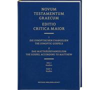 Novum Testamentum Graecum: The Gospel According to Matthew, Studies (Editio Critica Maior, 3)