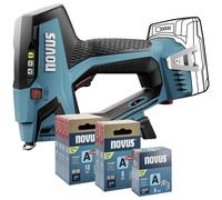 Novus J-550 Battery-Powered Stapler, 6-14mm Staples, 18V-Compatible 031-0373