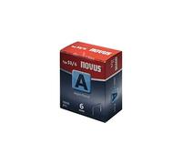 Novus 042-0516 "Typ 53/6" Fine Wire Staples, 0 V, Silver, Set of 2000 Piece