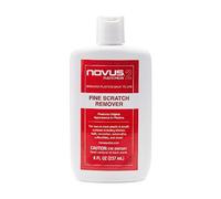 NOVUS Plastic Polish 2 | Fine Scratch Remover | 8 Ounce Clear Bottle