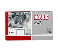 Novus 23/8 Staples, Box of 1000 - Galvanized Steel Wire, High Performance, Quality Finished