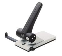 Novus B 265 65 Sheet Capacity Hole Punch with Lock Down Handle - Black / Grey