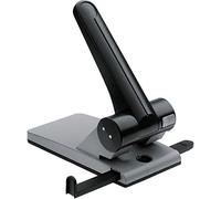 Novus B 265 65 Sheet Capacity Hole Punch with Lock Down Handle - Black/ Grey