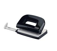 Novus E 210 10 Sheet Capacity Hole Punch - Black/ Grey