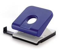 Novus Master Hole Punch 25 Sheets Hole Capacity with Stop Rail Reliable Office Hole Punch Blue