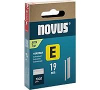 Novus Nails 044-0090 Galvanised Wire Silver Grey Pack of 1000