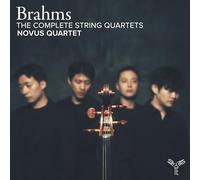 NOVUS QUARTET - BRAHMS STRING QUARTETS - CD ALBUM - J123z
