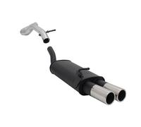 Novus sport exhaust for Audi A3 / Seat Leon / VW Golf 4 / VW New Beetle 2x76mm