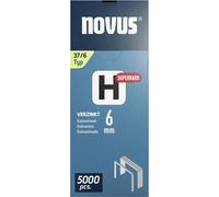Novus Staple Strip Type 37 5000 pieces 6x10.6mm for Hammer Stapler
