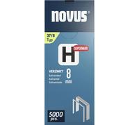 Novus Staple Strip Type 37, 5000 pieces, 8x10.6mm, Fine-Wire