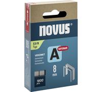 Novus Staple Strip Type 53 1800 pieces 8x11.3mm Fine Wire Clip 042-0775
