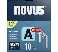 Novus Tools 042-0763 Fine Wire Staple A Staple Type 53, Grey, 10 mm