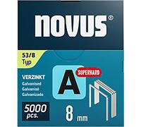 Novus Staples 042-0762 Galvanised Wire Silver Grey Pack of 5000