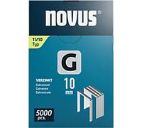 Novus Staples 042-0767 Galvanised Wire Silver Grey Pack of 5000
