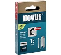 Novus Staples 042-0801 Galvanised Wire Silver Grey Pack of 1000