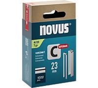 Novus Staples 042-0803 Galvanised Wire Silver Grey Pack of 1000