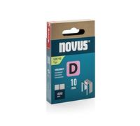 Novus Tools 042-0790 Flat Wire Clamp D Staple Type 53F, Grey, 10 mm