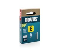 NOVUS TOOLS Nails 16mm 1000 J/16 Stapler Nails Sliding Box for Fixing Trim and Other Woods