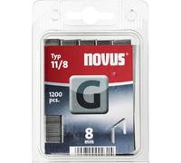 Novus - Typ 11/8 G-8 mm Staples (Pack of 1000) /Stationery