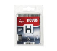 Novus - Typ 37/8 H-8 mm Staples (Pack of 2000) /Stationery