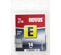 Novus - Typ J/14 E-14 mm Staples Pack of 1000 /Stationery - Office - B59z