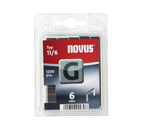Novus - Typ Typ 11/6 G-6 mm Staples (Pack of 1200) /Stationery