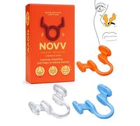NOVV Nasal Dilator (3 Pack) - Anti Snoring Nose Inserts for Better Breathing - Reusable Nasal Airflow Opener for Sleep, Sports & Congestion Relief - (1x Small, 1x Medium & 1x Large)