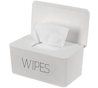 NOVWANG Wipes Dispenser, Large Capacity Baby Wipe Holder(8.3L x 4.9W x 3.9H inches) Refillable Wipes Container with Sealing Design Baby Wet Wipes Dispenser for Bathroom Home Office Car