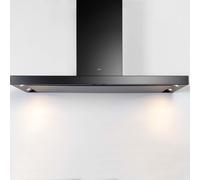 NOVY Flatline 7612 120cm Wide Black Wall-Mounted Cooker Hood