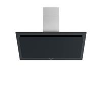 NOVY Vision 7840 120cm Wide Black Glass Wall-Mounted Cooker Hood