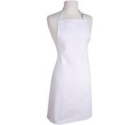Now Designs Basic Cotton Kitchen Chef's Apron, White