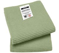 Now Designs Cotton Dish Towels, Sage, Set of 2