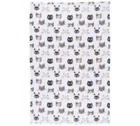 Now Designs Cotton Kitchen Towel, Cats Meow Print, 1 EA