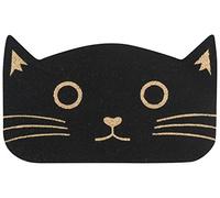 Now Designs Doormat, Black Cat, Vinyl, 1 EA