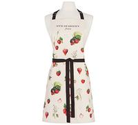 Now Designs Fine Print Apron, W28 x L32in, Vintage Strawberries